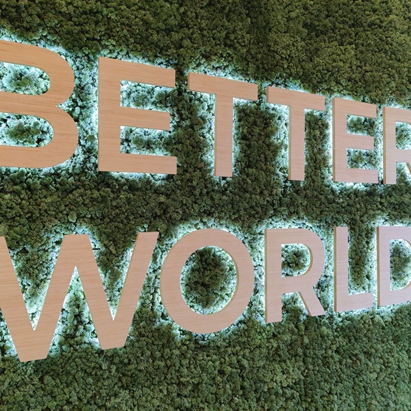 Better World wall