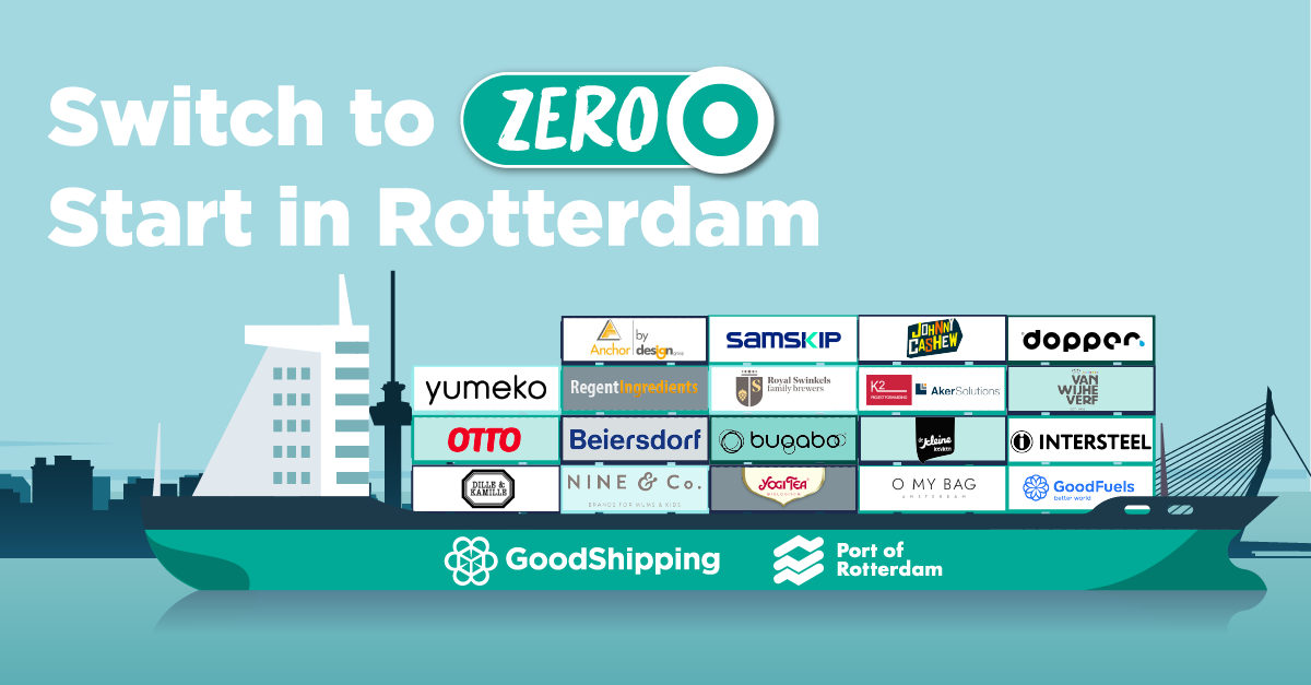 GoodShipping newsletter - Switch to Zero