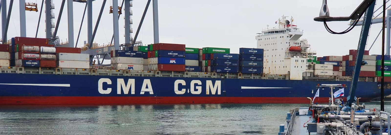 CMA CGM White Shark Bunkering L