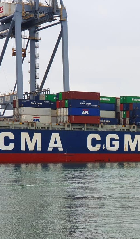 CMA CGM White Shark Bunkering P¨-1